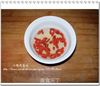 冬笋拌毛豆的做法步骤：3