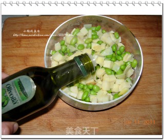 冬笋拌毛豆的做法步骤：6