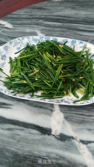 清炒韭菜的做法