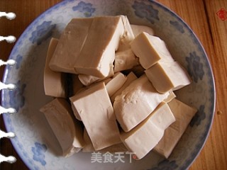 红绿豆粉肠豆腐汤的做法步骤：6