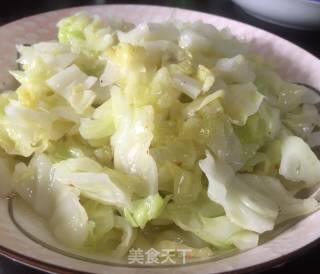 爆炒包菜的做法