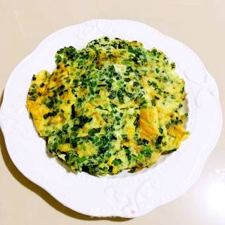 韭菜煎鸡蛋的做法