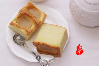 松软似棉滴【洋梨棉花蛋糕】的做法