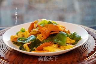 鸡蛋炒青椒的做法