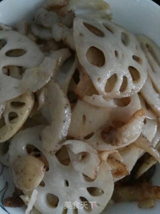 炒莲藕的做法