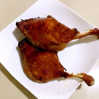 香辣烤鸭腿的做法