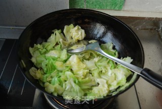 手撕包菜的做法步骤：5