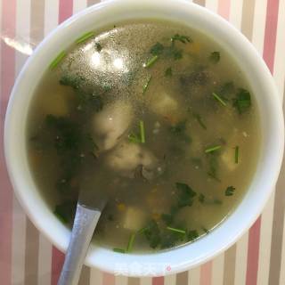 豆腐海蛎子汤的做法
