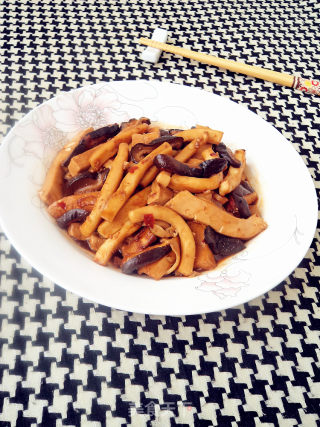 鱼香鱿鱼豆腐的做法