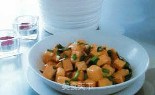 韭菜烧豆腐的做法
