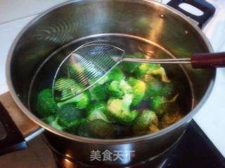 蒜香西兰花的做法步骤：3