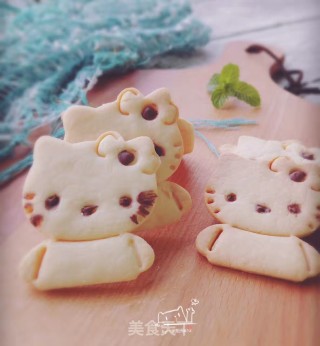 凯蒂猫猫饼干的做法
