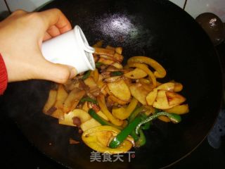 黑椒杏鲍菇的做法步骤：6
