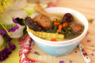 【冬季养生菜】——花菇滋补参鸡汤的做法步骤：11