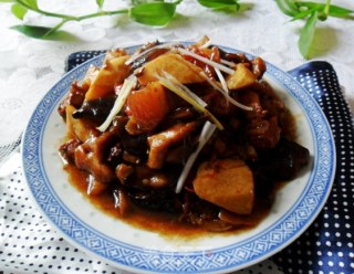 五花肉焖双冬的做法步骤：11
