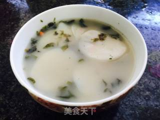 紫菜汤年糕的做法
