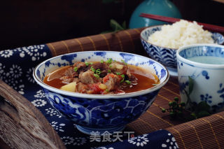西红柿土豆牛肉汤的做法