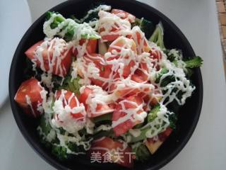 西兰花番茄沙拉