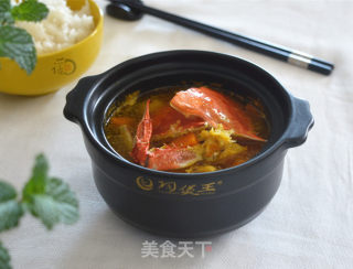 奶油南瓜螃蟹汤的做法