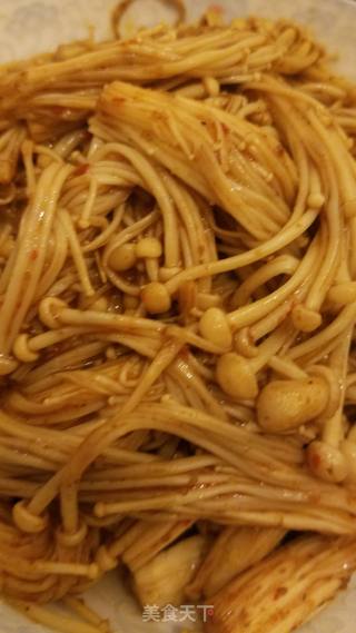 煎烤金针菇的做法