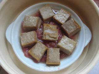 霉千张蒸肉的做法步骤：6