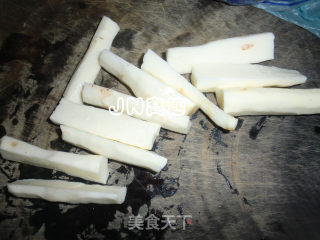 蜜汁铁杆山药的做法步骤：2