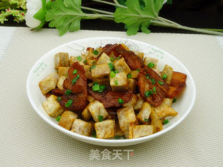 紫芋炒肉的做法