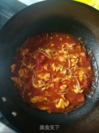 番茄鸡蛋捞面的做法