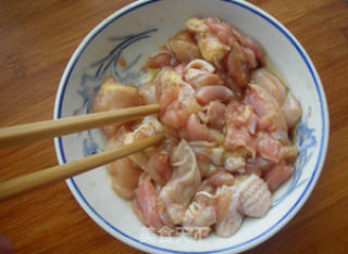 栗子鸡肉米饭的做法步骤：3
