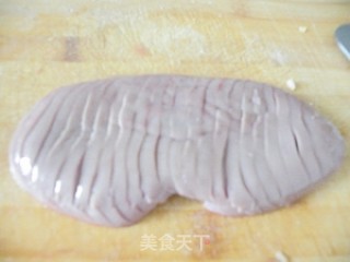 适合孩子的----烧腰花的做法步骤：3
