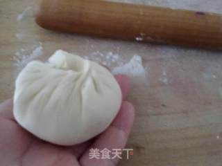 猪肉白菜粉条大蒸包的做法步骤：9