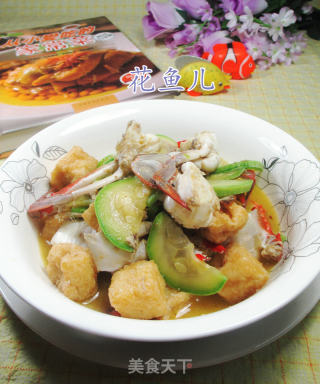 小油豆腐西葫芦煮螃蟹的做法