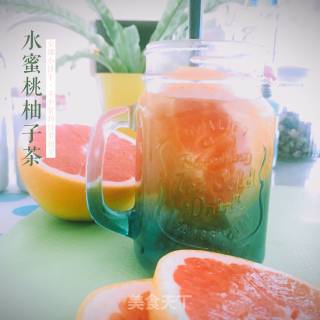 水蜜桃柚子茶的做法