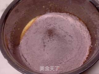 可可戚风蛋糕的做法步骤：5