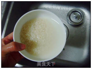 香菇肉蛋粥的做法步骤：2