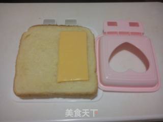 迷你芝士西多士的做法步骤：3