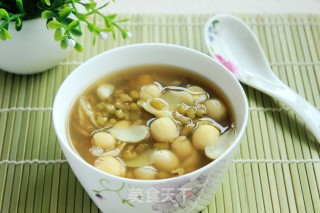 绿豆百合莲子汤的做法