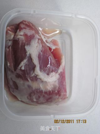 香干肉丝的做法步骤：2