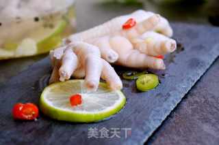 柠檬凤爪的做法