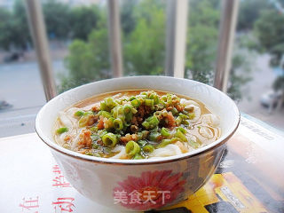 肉末豆角手擀面的做法步骤：11