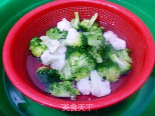 【冬季养生菜】水果爱上蔬菜---翡翠双色球的做法步骤：7