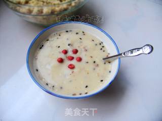 陕西特产——自制五仁咸油茶的做法步骤：12