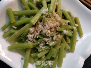 蒜香芦笋的做法