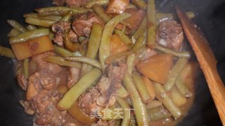 家常菜——芸豆土豆炖排骨的做法步骤：7