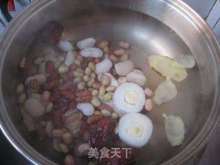 【冬季养生菜】—木瓜杂豆鸡肉煲的做法步骤：6