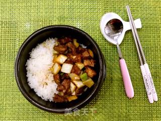 黑椒牛肉煲仔饭的做法