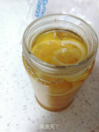 简易蜂蜜柠檬水的做法