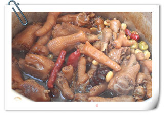 冬日下酒菜——香辣鸡爪豆的做法步骤：6