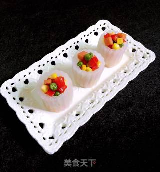 炫彩萝卜盅的做法