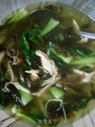 鸡丝酸菜汤的做法